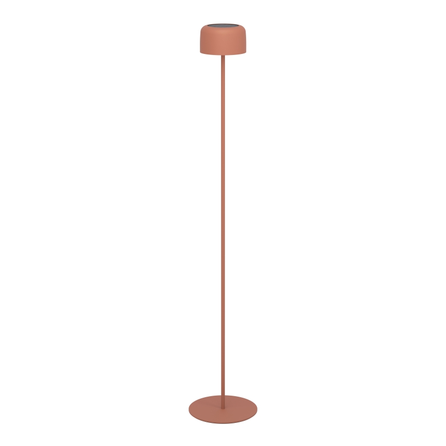 Eglo - Lampada da terra solare ricaricabile a LED a sfioramento LED/2,8W/3,7V 1800 mAh IP44 arancione