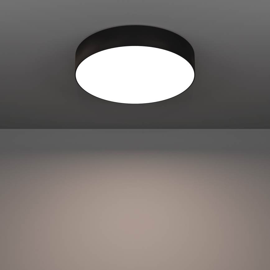 Eglo - Plafoniera LED RGBW dimmerabile LED/15W/230V 2700-6500K diam. 39 cm nera