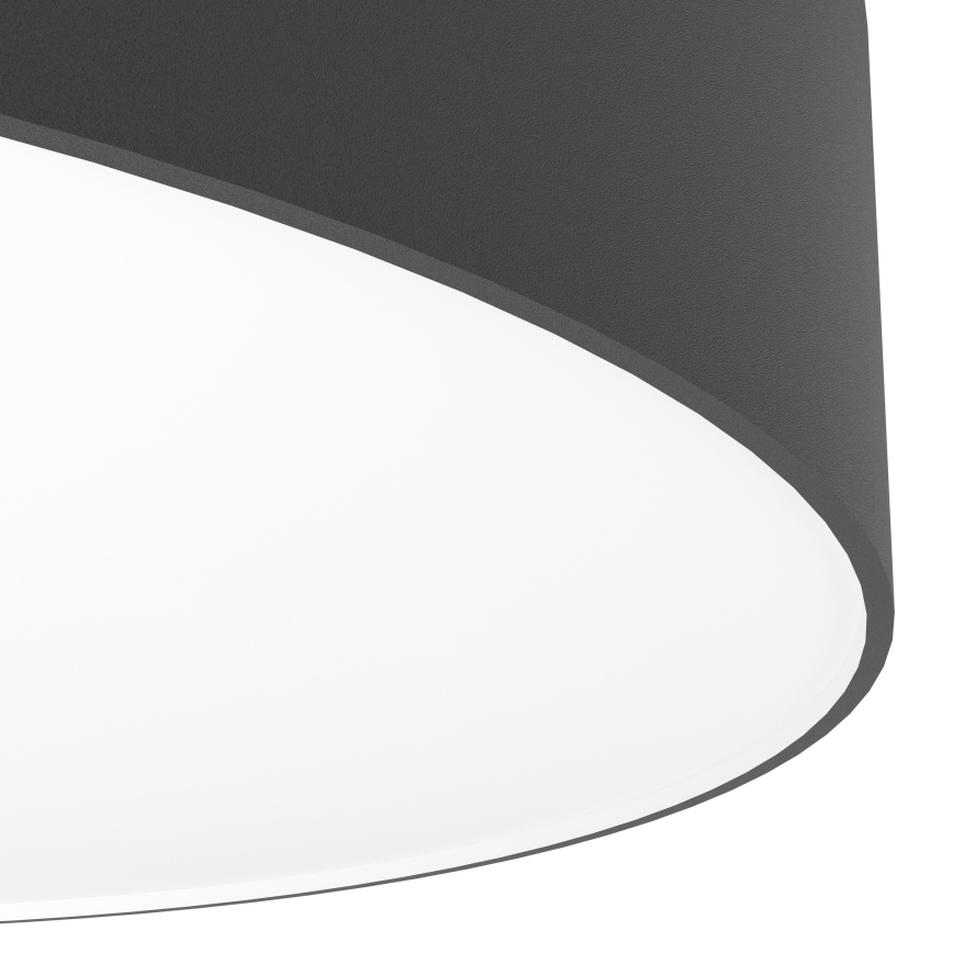 Eglo - Plafoniera LED RGBW dimmerabile LED/36,5W/230V 2700-6500K Ø 69 cm nera