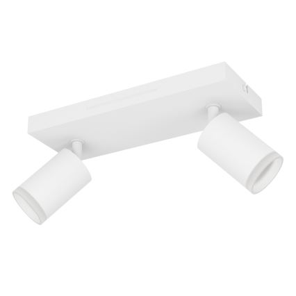 Eglo - Faretto LED RGBW dimmerabile 2xLED/3,7W/230V 2700-6500K bianco