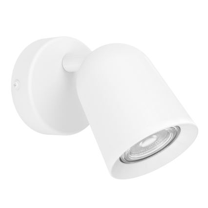 Eglo - Faretto da parete 1xGU10/5W/230V bianco