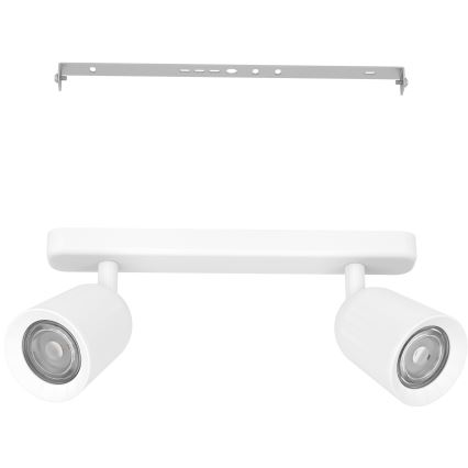 Eglo - Faretto 2xGU10/10W/230V bianco