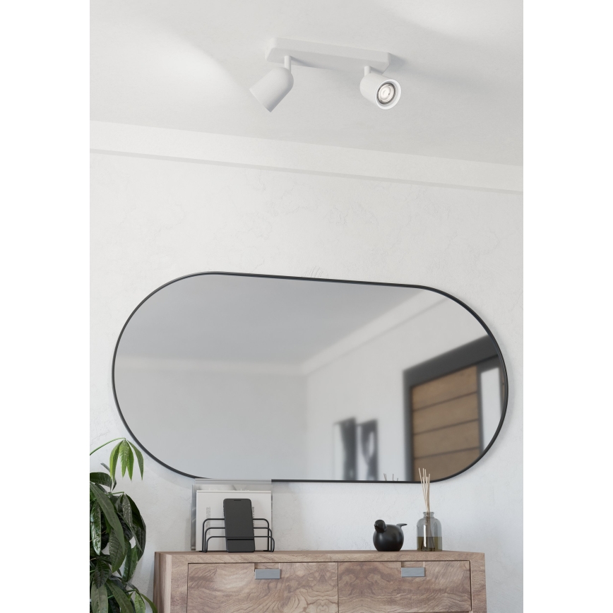 Eglo - Faretto 2xGU10/10W/230V bianco