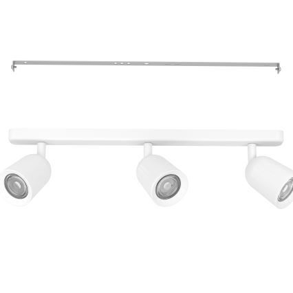 Eglo - Faretto 3xGU10/10W/230V bianco