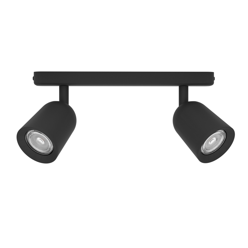 Eglo - Faretto 2xGU10/10W/230V nero