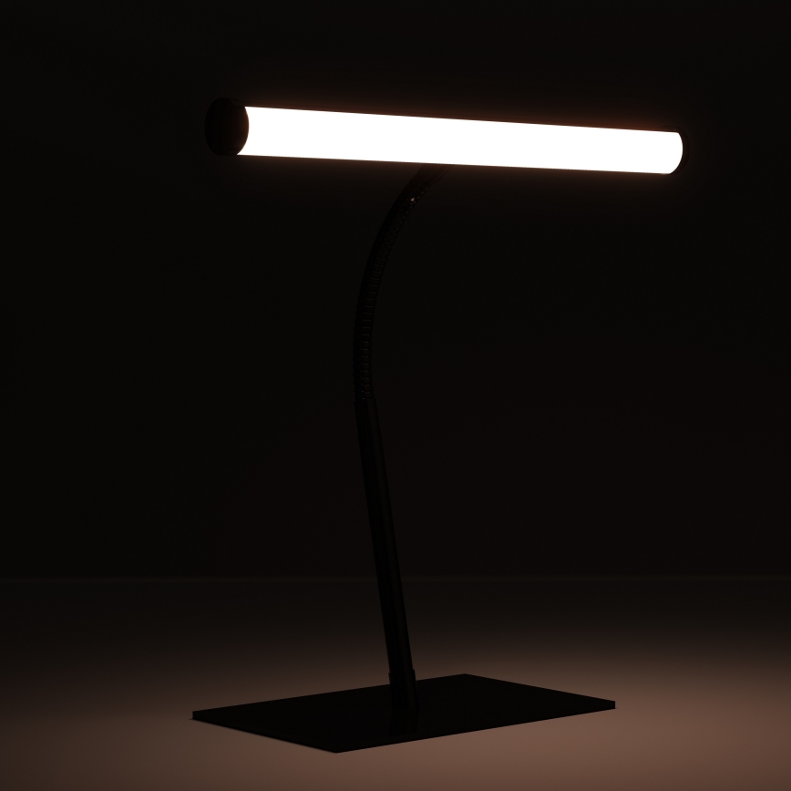 Eglo - Lampada da tavolo dimmerabile a sfioramento LED/5W/230V 2700/4000/6500K nero cromato