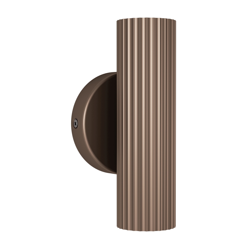 Eglo - Applique da parete 2xGU10/5W/230V, marrone