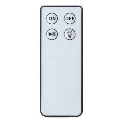 Eglo - Set da 3 lampade LED RGB per esterni LED/1W/230V IP44 nere, con telecomando