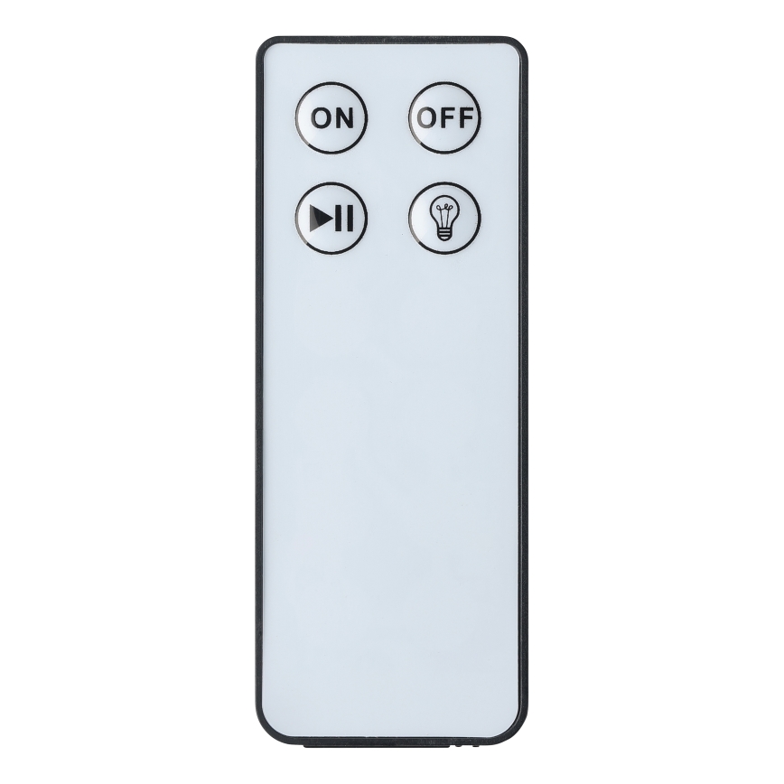 Eglo - Set da 3 lampade LED RGB per esterni LED/1W/230V IP44 nere, con telecomando