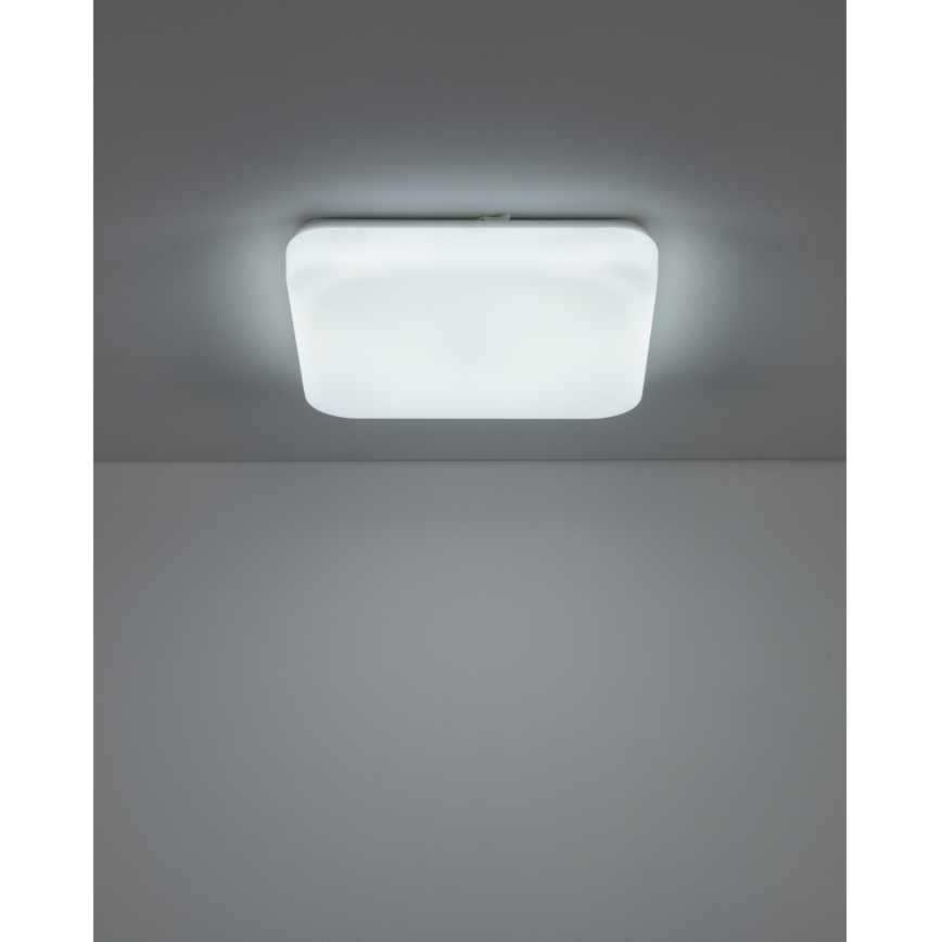Eglo - Plafoniera LED da bagno LED/18W/230V 33x33 cm IP44
