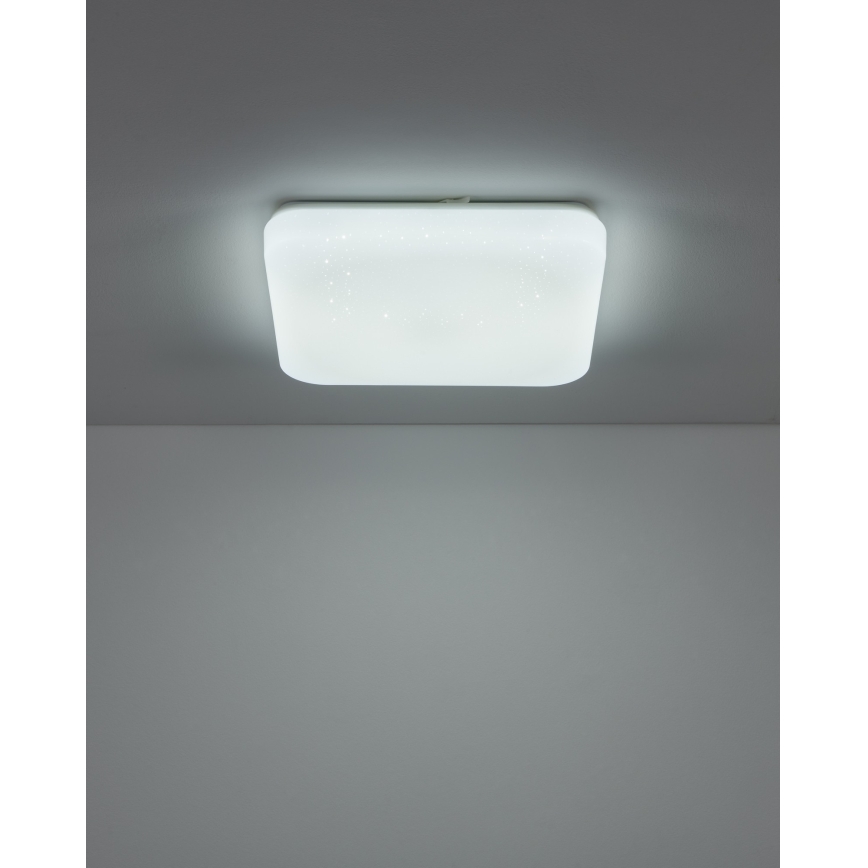Eglo - Plafoniera da bagno LED 18W/230V 33x33 cm IP44