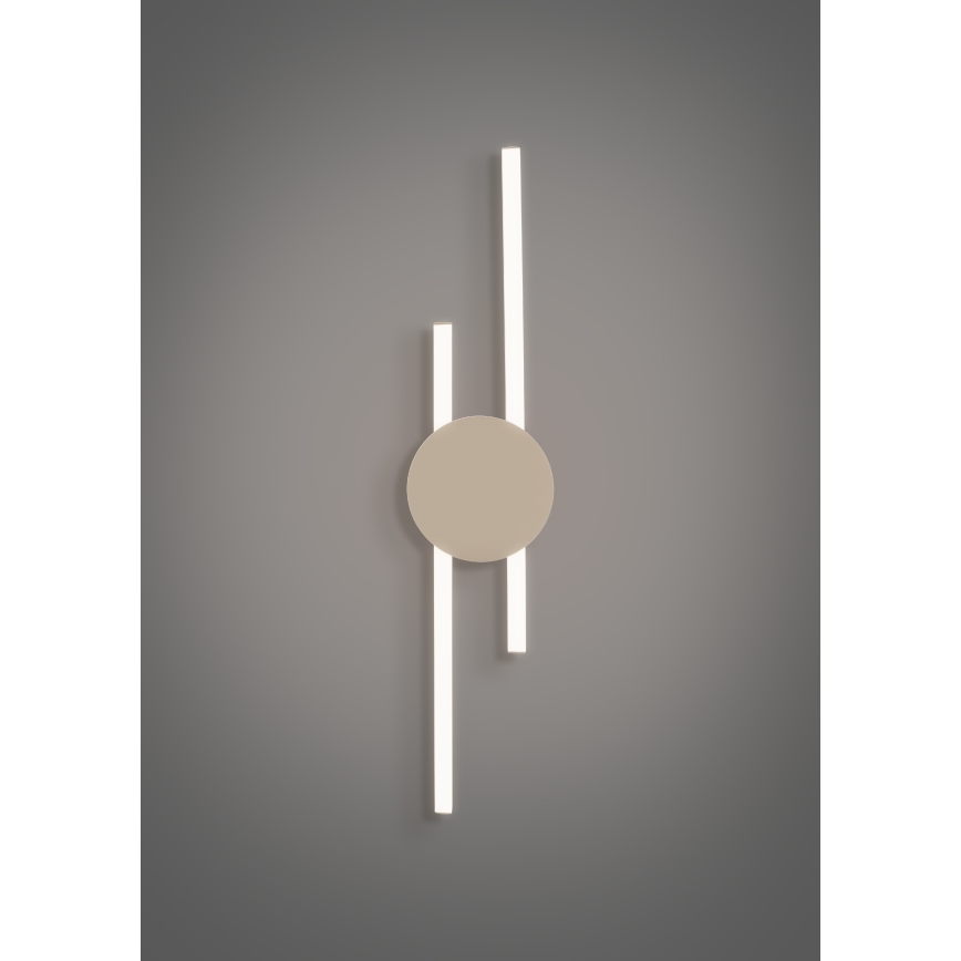 Eglo - Lampada da parete a LED 20W/230V + LED 0,91W beige