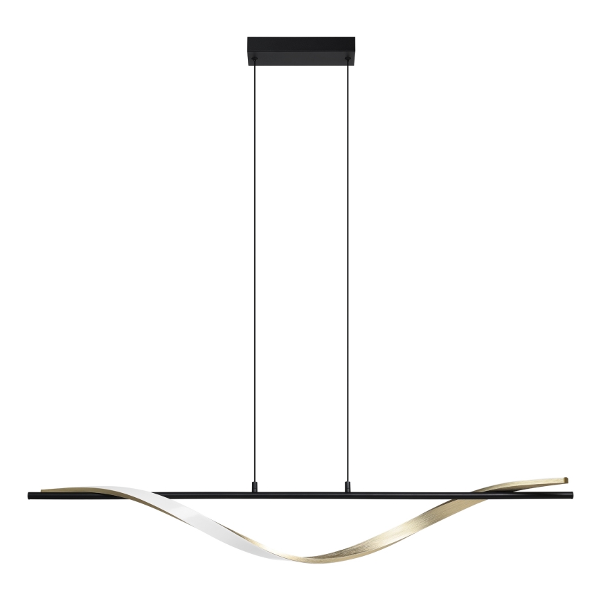 Eglo - Lampadario LED sospeso su cavo LED/20W/230V 2700/4000/6500K nero/oro