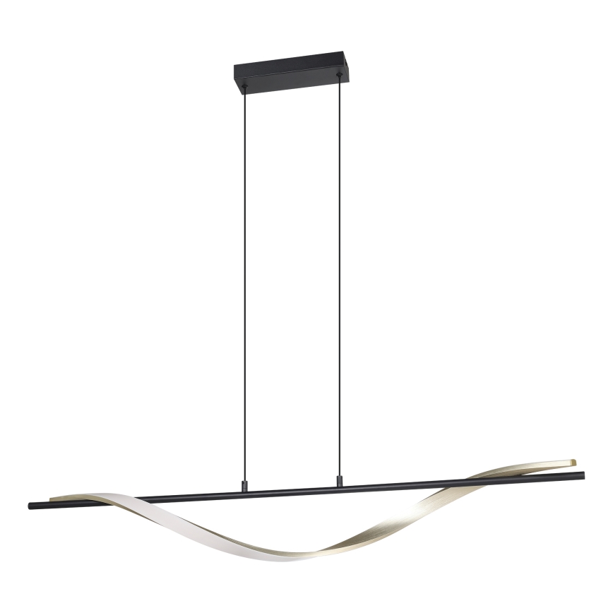 Eglo - Lampadario LED sospeso su cavo LED/20W/230V 2700/4000/6500K nero/oro