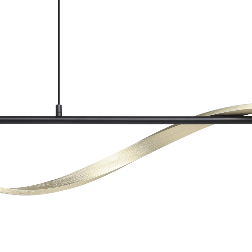 Eglo - Lampadario LED sospeso su cavo LED/20W/230V 2700/4000/6500K nero/oro
