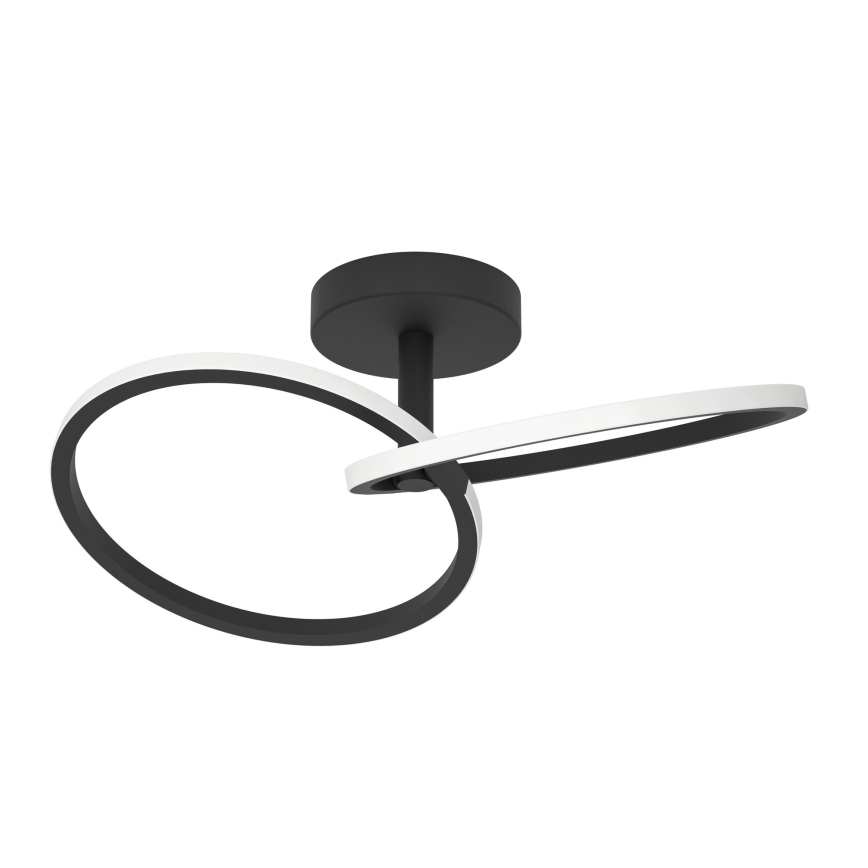 Eglo - Plafoniera LED/12W/230V 2700/4000/6500K nera