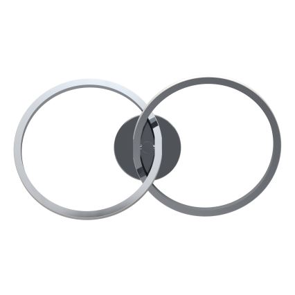 Eglo - Plafoniera LED/12W/230V 2700/4000/6500K cromo lucido