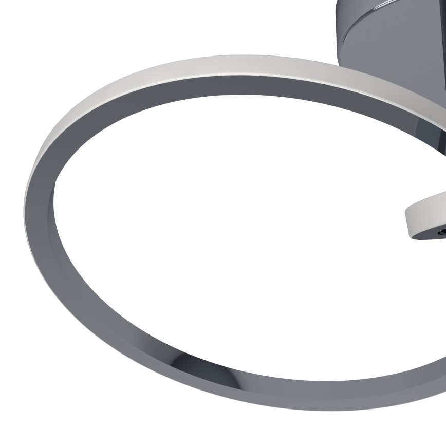 Eglo - Plafoniera LED/12W/230V 2700/4000/6500K cromo lucido