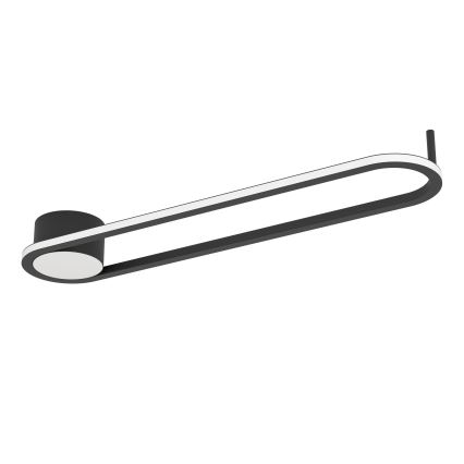 Eglo - Plafoniera LED/24W/230V 2700/4000/6500K nera