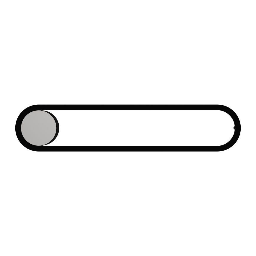 Eglo - Plafoniera LED/24W/230V 2700/4000/6500K nera