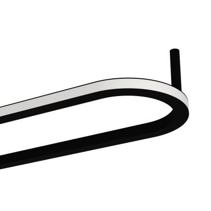 Eglo - Plafoniera LED/24W/230V 2700/4000/6500K nera