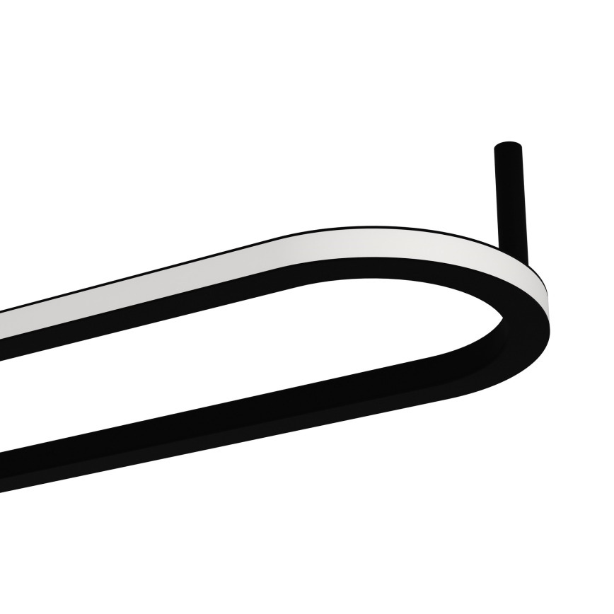 Eglo - Plafoniera LED/24W/230V 2700/4000/6500K nera