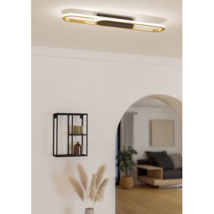 Eglo - Plafoniera LED 20W/230V 2700/4000/6500K, finitura oro