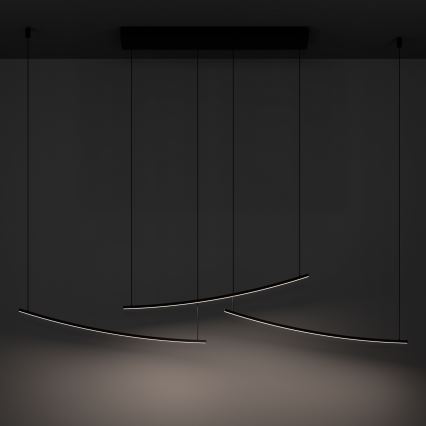 Eglo - Lampadario a sospensione dimmerabile su cavo LED/22W/230V 2700/4000/6500K nero