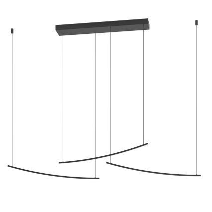 Eglo - Lampada a sospensione dimmerabile LED/22W/230V 2700/4000/6500K nero