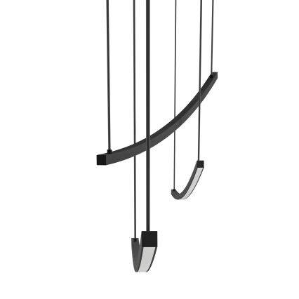 Eglo - Lampada a sospensione dimmerabile LED/22W/230V 2700/4000/6500K nero