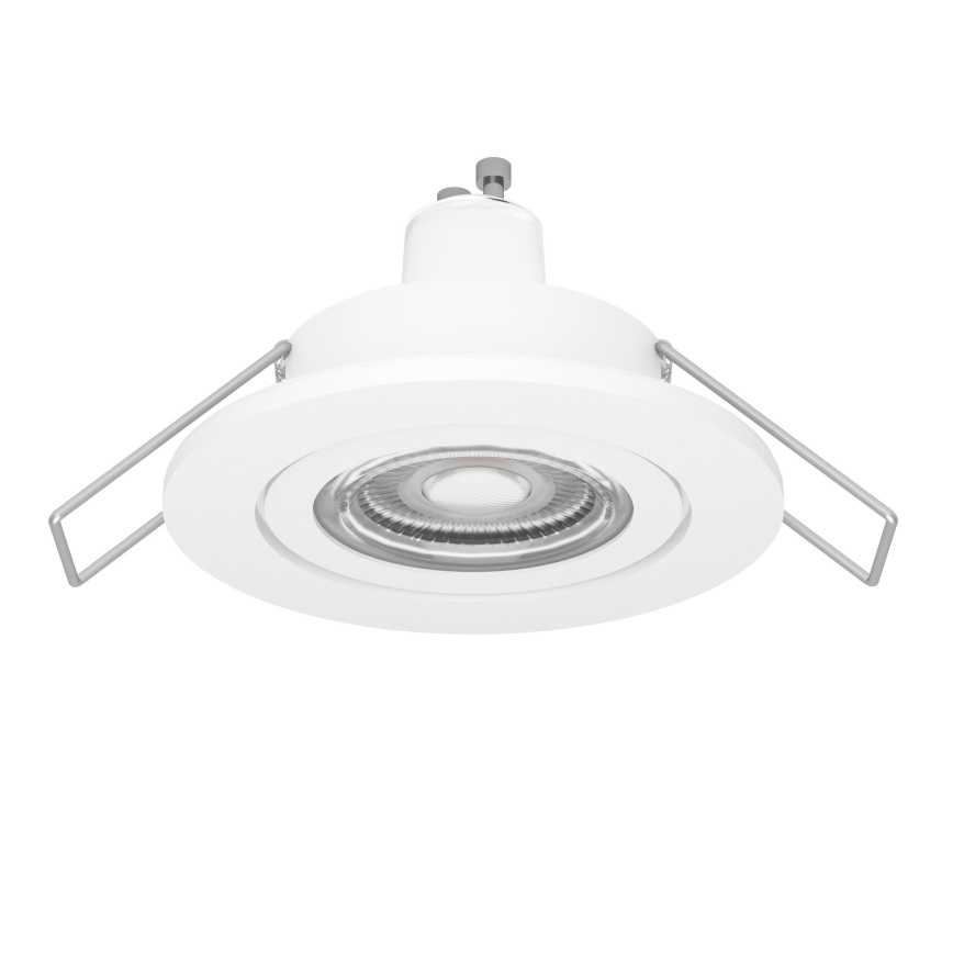 Eglo - Spot LED da incasso per bagno 1xGU10/4,5W/230V IP44 bianco