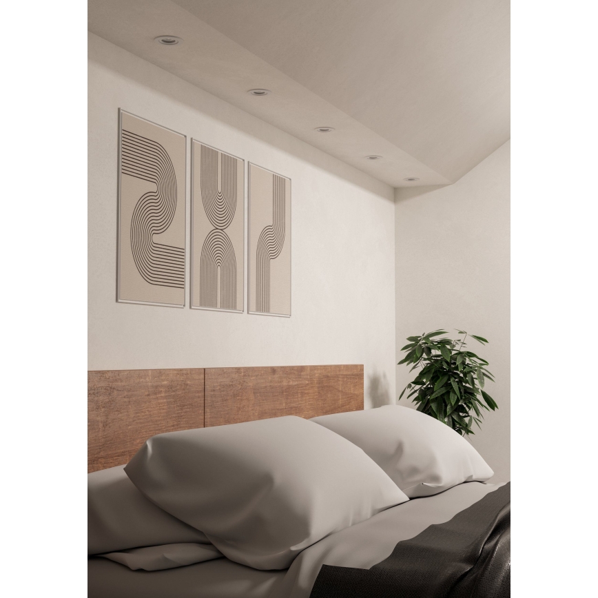 Eglo - Faretto da incasso LED 1xGU10/4,5W/230V bianco