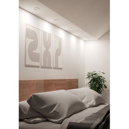 Eglo - Faretto da incasso a LED/4,8W/230V 2700/4000/6500K bianco