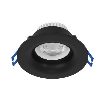 Eglo - Faretto LED da incasso per bagno LED/4,9W/230V 2700/4000/6500K Ø 8,8 cm IP65 nero