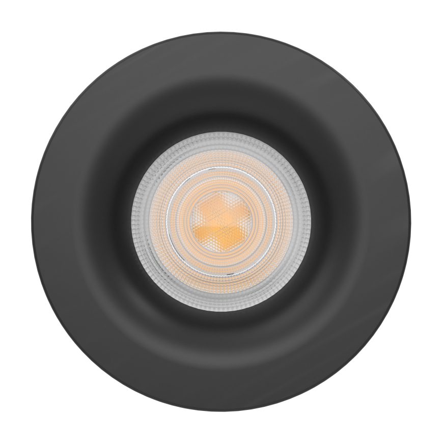 Eglo - Faretto LED da incasso per bagno LED/4,9W/230V 2700/4000/6500K Ø 8,8 cm IP65 nero