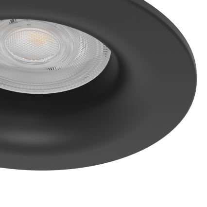 Eglo - Set da 3 faretti da incasso per bagno a LED/4,9W/230V 2700/4000/6500K Ø 8,8 cm IP65 nero