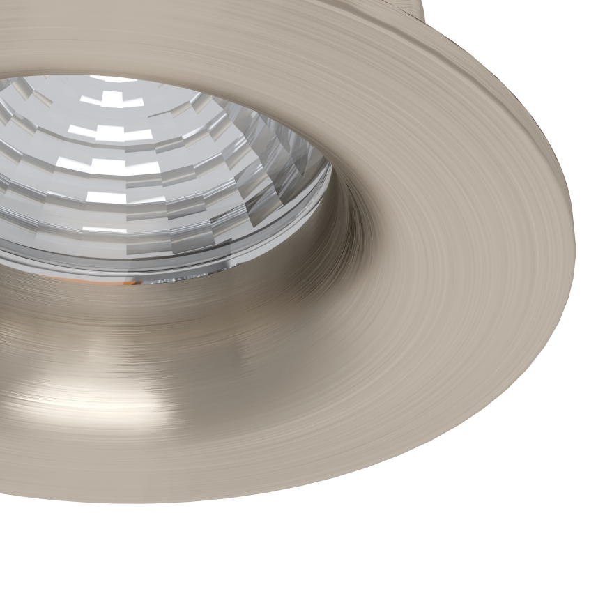 Eglo - Set da 3 faretti da incasso LED dimmerabili LED/4,8W/230V Ø 8,8 cm cromo opaco