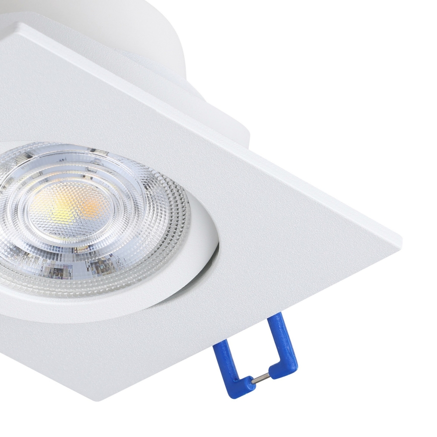 Eglo - Set da 3 faretti da incasso dimmerabili a LED LED/4,8W/230V 8,8x8,8 cm bianco