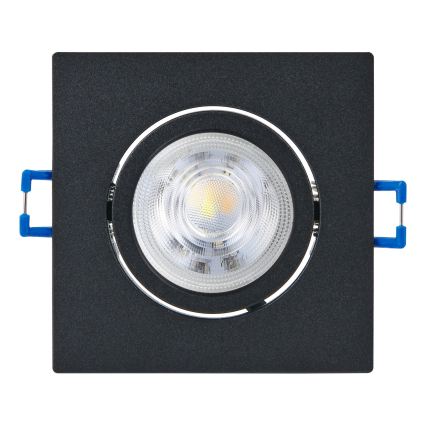 Eglo - Confezione da 3 faretti da incasso dimmerabili a LED 4,8W/230V 8,8x8,8 cm nero