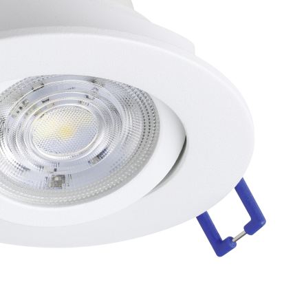 Eglo - Set da 3 faretti da incasso LED RGBW dimmerabili, 4,7 W, 230 V, 2700-6500 K, bianco