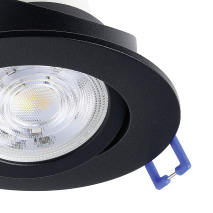 Eglo - SET 3x faretti da incasso LED RGBW dimmerabili LED/4,7W/230V 2700-6500K nero