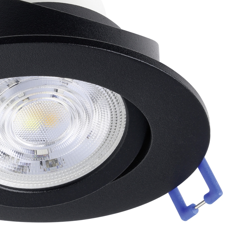 Eglo - SET 3x faretti da incasso LED RGBW dimmerabili LED/4,7W/230V 2700-6500K nero