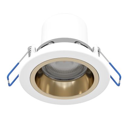 Eglo - Faretto LED dimmerabile da incasso per bagno LED/4,8W/230V 2700/4000/6500K IP44 bianco/oro