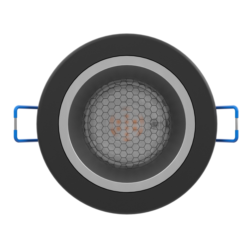 Eglo - Faretto da incasso RGBW LED dimmerabile per bagno LED/4,8W/230V 2700-6500K IP44 nero