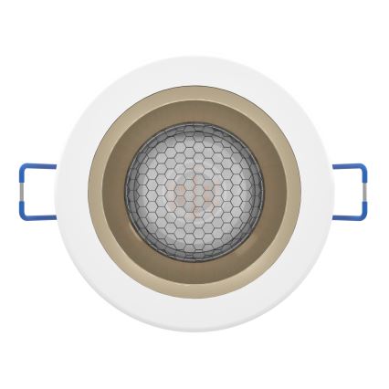 Eglo - Faretto da incasso per bagno LED RGBW dimmerabile LED/4,8W/230V 2700-6500K IP44 bianco/oro