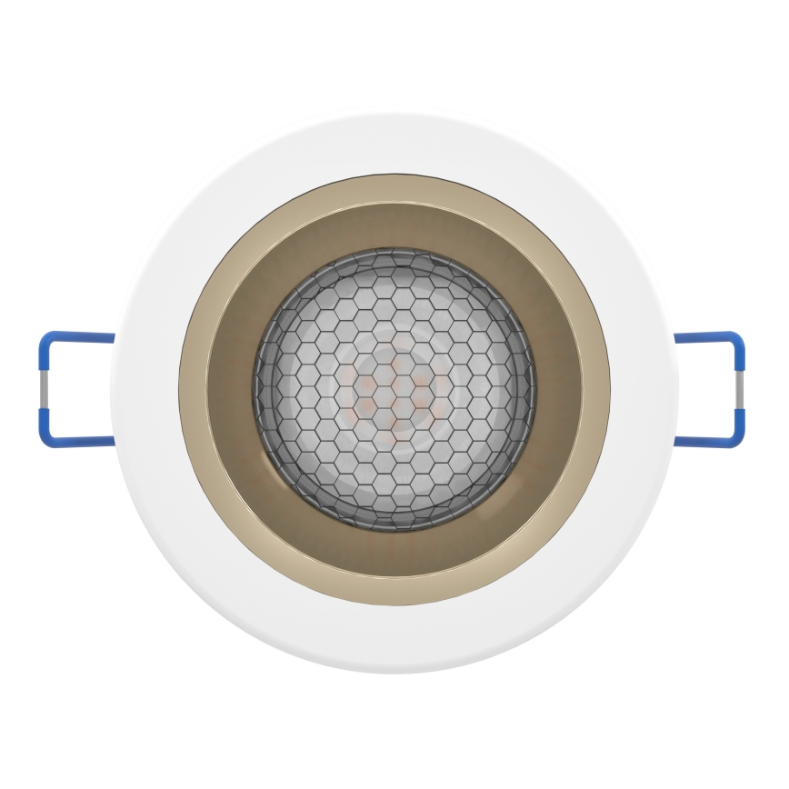 Eglo - Faretto da incasso per bagno LED RGBW dimmerabile LED/4,8W/230V 2700-6500K IP44 bianco/oro