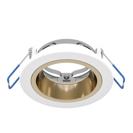 Eglo - Faretto da incasso per bagno LED RGBW dimmerabile LED/4,8W/230V 2700-6500K IP44 bianco/oro