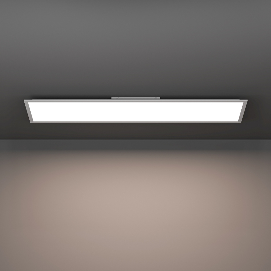 Eglo - Pannello LED dimmerabile a montaggio superficiale LED/33,5W/230V 2700-6500K 120x30 cm bianco + telecomando