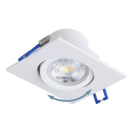Eglo - Set da 3 faretti da incasso dimmerabili a LED/6,4W/230V 8,8x8,8 cm bianchi