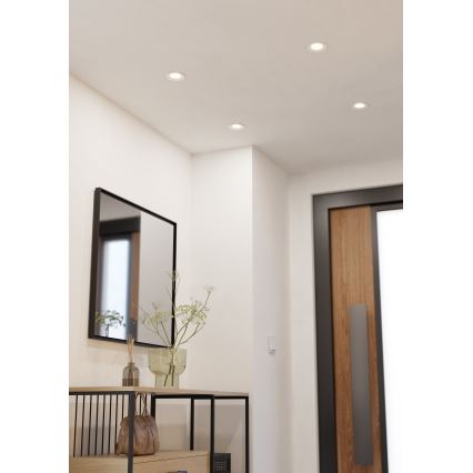 Eglo - Downlight LED dimmerabile LED/6,4W/230V Ø 8,8 cm bianco